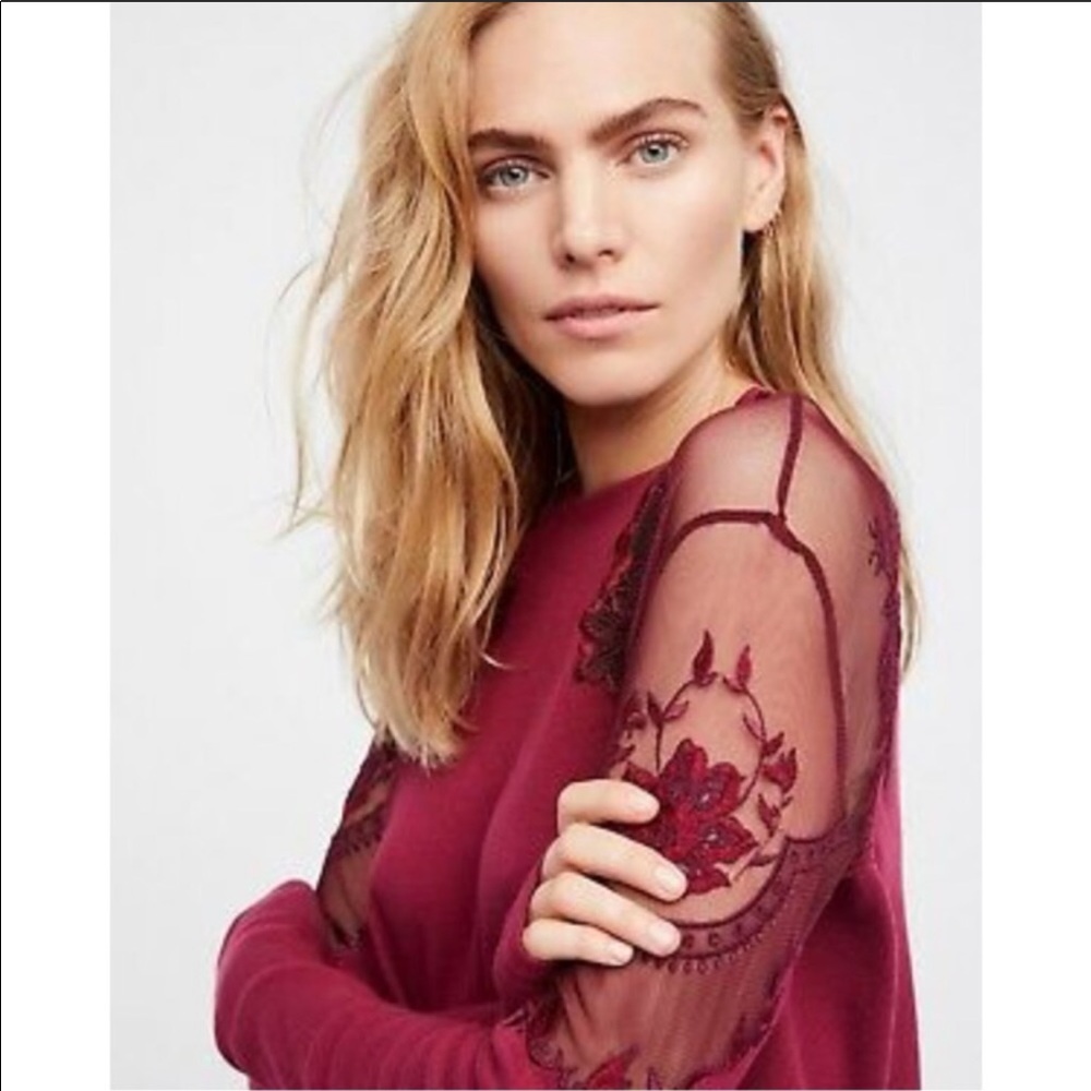 ✨Free people Daniella long sleeve